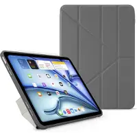 Pipetto Origami Case - iPad Air 13" (2024-2026) - Grey