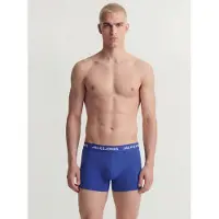 Jack & Jones Boxershorts 'JACBlack Friday' marine / donkergrijs / karmijnrood / zwart