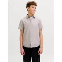 Jack & jones Junior Overhemd 'JJEBreeze' greige