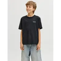 Jack & Jones Junior Shirt 'JJEARCHIVE' zwart / wit
