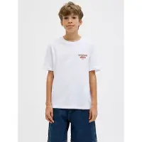 Jack & Jones Shirt 'Acapulco' bruin / wit