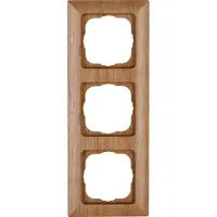 Kopp Alle producten in het schakelaarassortiment zijn gefreesd uit massief hout.