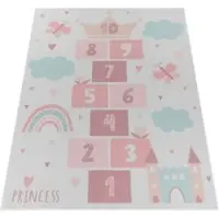 Tapis.nl Kindertapijt Bini beige 80x150 cm