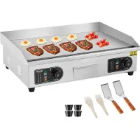 Vevor elektrische grillplaat 4000 W