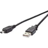 Vivanco Kabel met USB Type A-connector en mini-USB-connector