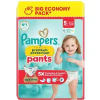 Pampers Big Packs 3 voor 47.00: 3 voor 47.00Pampers Premium Protection Pants Maat 5 Luierbroekjes