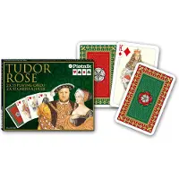 Piatnik Tudor Rose Bridge Wereldkampioenschap, 9,6 cm x 12,8 cm x 2,6 cm