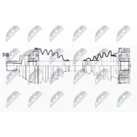 NTY NPW-WW-172 Aandrijfas