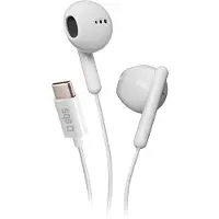 SBS Usb-c Oortjes Wit