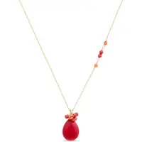 Luxenter Ketting 'Adak' rood