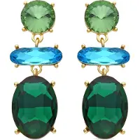 Luxenter Oorbellen 'Mekon' gemengde kleuren