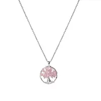 Luxenter Ketting 'Budleia' pink