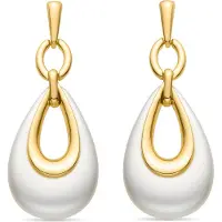 Luxenter Oorbellen 'Humola' wit