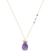 Luxenter Ketting 'Adak' lila