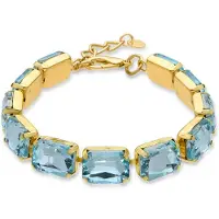 Luxenter Ankek armband afgewerkt in 18k geel goud