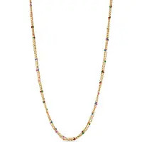 Luxenter Ketting Yao afgewerkt in 18k geel goud
