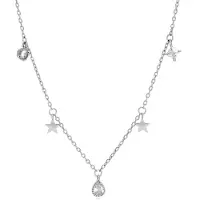 Luxenter Ketting 'Estrella' zilver