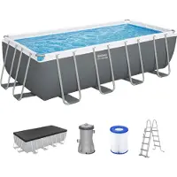 Bestway Steel Pro MAX Bovengrondse Zwembad Set 4,88 m x 2,44 m x 1,22 m