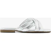 Via vai Kiki Lot Silver Size: 36 | Slippers & Flip Flops Outlet | Dames | Grijs