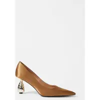 And Other Stories & Other Stories Aleena Pump Gold Maat: 36 | Pumps Outlet | Dames | Bruin