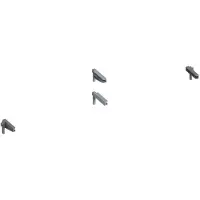 Keuco Bodemdrager set, 90110000089