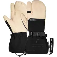 Reusch - Duality R-Wool Lobster - Handschoenen 7, zwart/beige