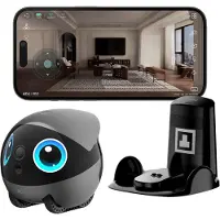 Enabot Air 2 Plus - Intelligente Begeleidingsrobot - 3K HD Camera - Dubbele Communicatie - Grijs