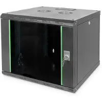 Digitus DN-19 09U-6/6-SW rack 9U Wandrek Zwart