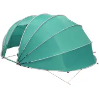 vidaXL Pool Tent Dome 538 x 440 x 204 cm 185T polyester met PU-coating