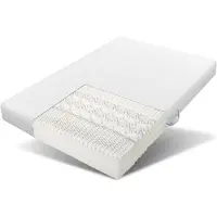 Great han Koudschuimmatras, 180x200, 7-zone comfortschuimmatras, 20 cm hoog, H3, H2, Ergonomische koudschuimmatras met handgrepen