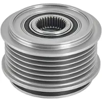 Valeo vrijloopkatrol voor dynamo, riemschijf, geschikt voor AUDI A4 Avant (8K5, B8), diameter 65mm