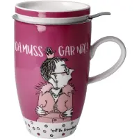 Goebel - Barbara Freundlieb | Thee Mok Ich muss gar nix | Beker - porselein - 450ml