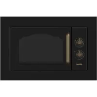 Gorenje BM235CLB, Inbouw, Combimagnetron, 23 liter, 800 watt, Draaibaar, Zwart