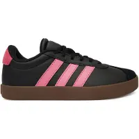 Adidas Unisex Kinderen Vl Court 3.0 kinderschoenen, kleur: zwart/roze/bruin, maat: 38 2/3