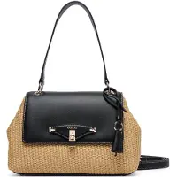 GUESS Dames Maggie schoudertas beige (OSFA), Casual, Polypropyleen HWWG9753190