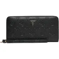 GUESS portemonnee Diana SLG Zip Around Wallet Black Logo zwart