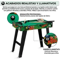 DevesSport Billiard Game Table Groen Kinderen