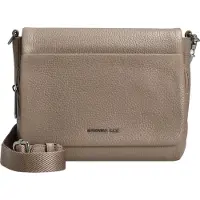 Mandarina Duck Leren schoudertas Mellow Leather Crossover Bag Warm Taupe