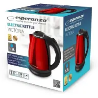 Esperanza Ekk113r 1.8l 1800w Waterkoker Rood One Size / EU Plug 220V
