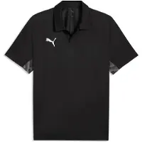 Puma teamLIGA26 Sideline Polo Zwart Grijs