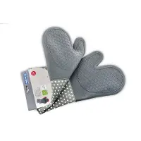 Wenko Ovenwanten, Bakhandschoenen + ovenwanten, Grijs, Wit