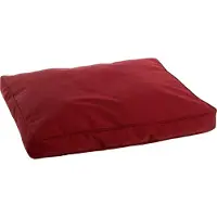 Flamingo - Kussen Geneve Rechthoekig Bordeaux met rand 80x60x10cm