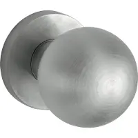 Artitec Knopkruk op rozet Kogel 50mm/Vivo mat nikkel ongelakt
