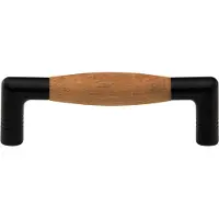 Artitec Meubelgreep Ton teak mat zwart