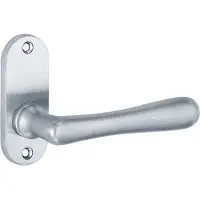 Artitec Deurkruk op rozet Linea/ovaal patent mat chroom