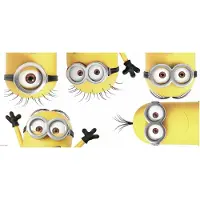 RoomMates muurstickers Despicable Me 3 vinyl 5 stuks