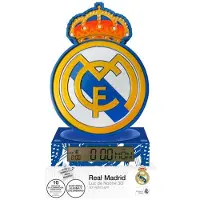 Kids Euroswan Light-up 3D figurine alarm clock - - Real Madrid - Ages 3+