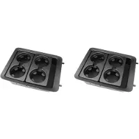 ISTOVO 2X Center Console Tray Cup Holder 22860866 voor Avalanche Silverado Suburban Tahoe voor Sierra Yukon XL 2007-2014