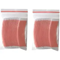 Exogio 72 Stks/Partij Duo-Tac Super Sterk Haar Pruik Tape Dubbelklevende Extension Strips Waterdicht voor Toupet Lace Pruiken Film C