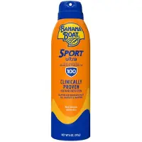 Banana Boat Sport Ultra SPF 100 Zonnebrand Spray, 6oz | Sport Zonnebrand Spray SPF 100